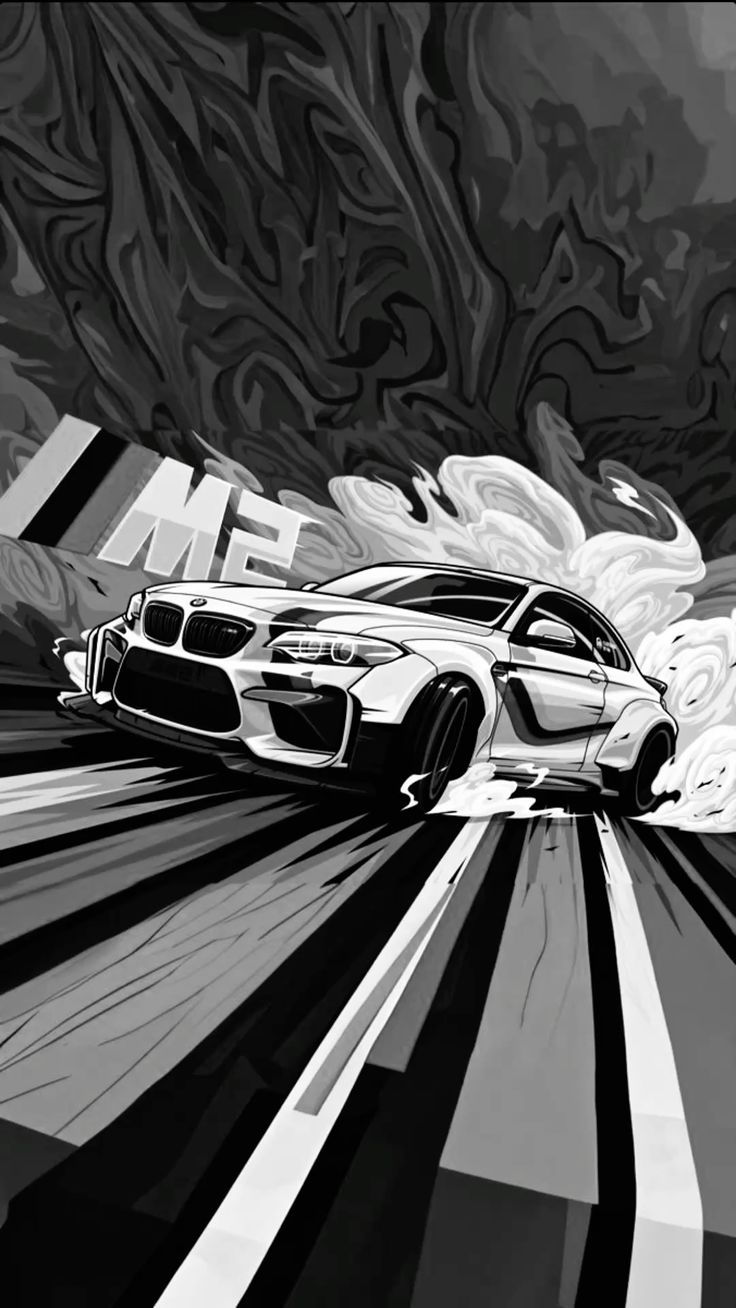CAR – Premium 3D Acrylic Varnish Poster