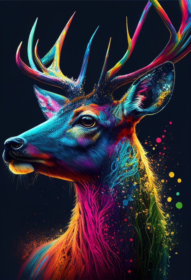 Majestic Animal β 3D Acrylic Wall Poster