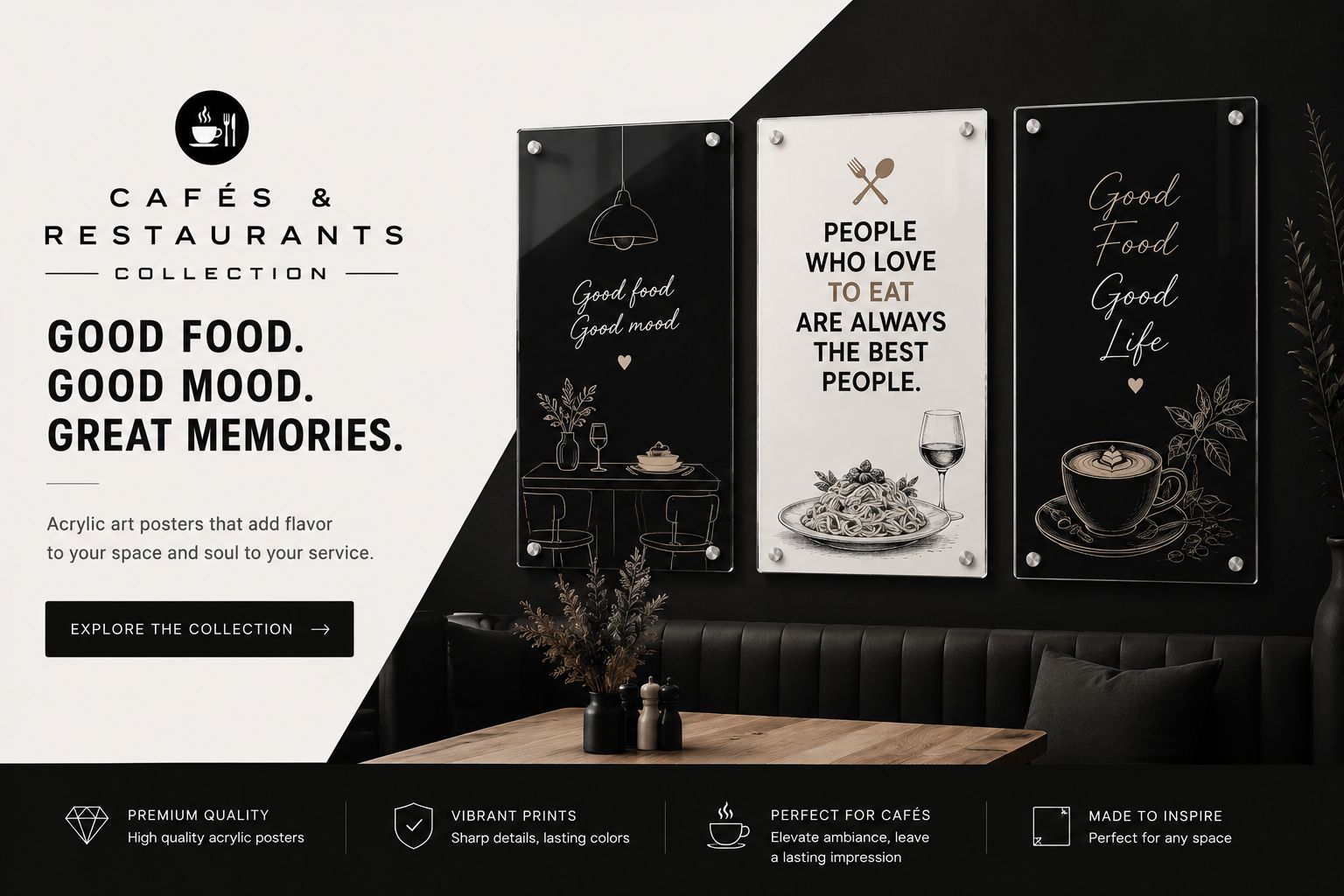 Cafes, Restaurants