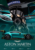 CAR – Premium 3D Acrylic Varnish Poster