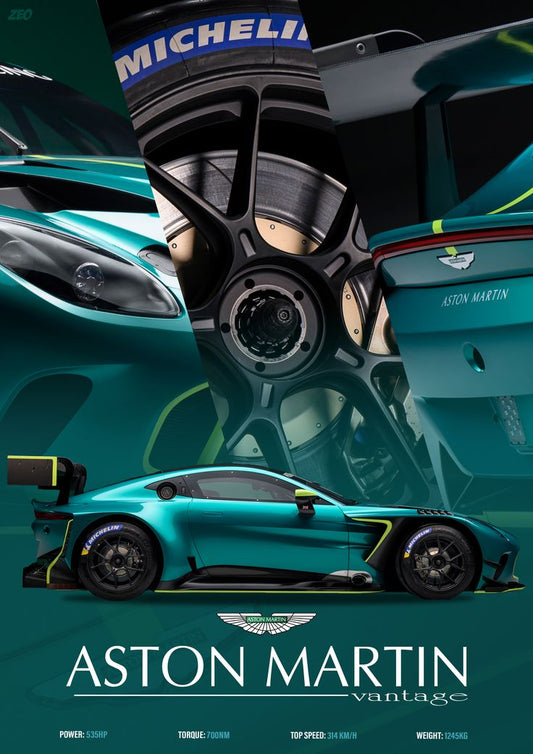 CAR – Premium 3D Acrylic Varnish Poster