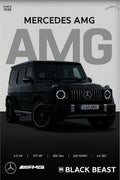 CAR – Premium 3D Acrylic Varnish Poster