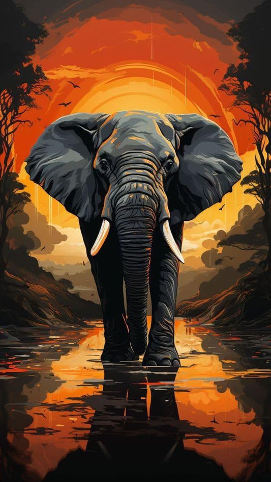 Majestic Animal – 3D Acrylic Wall Poster