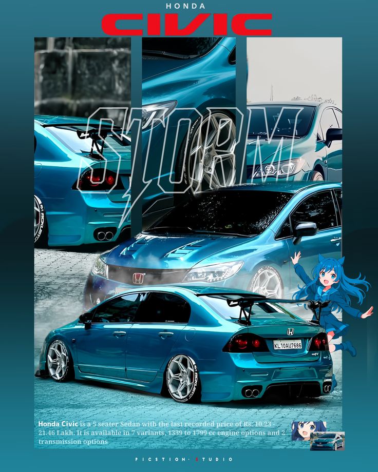 CAR – Premium 3D Acrylic Varnish Poster