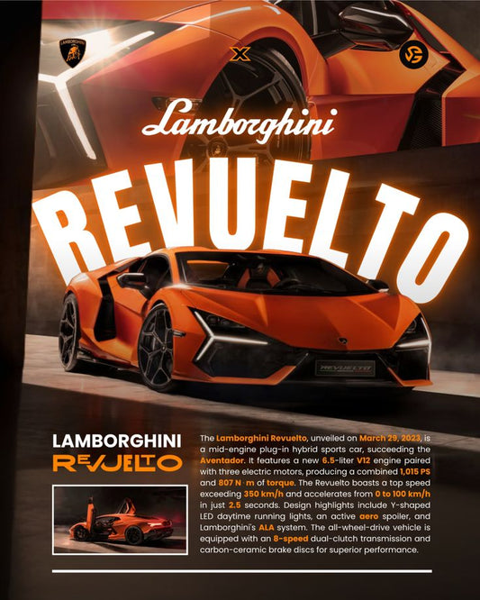 CAR – Premium 3D Acrylic Varnish Poster