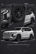 CAR – Premium 3D Acrylic Varnish Poster
