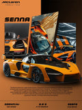 CAR – Premium 3D Acrylic Varnish Poster