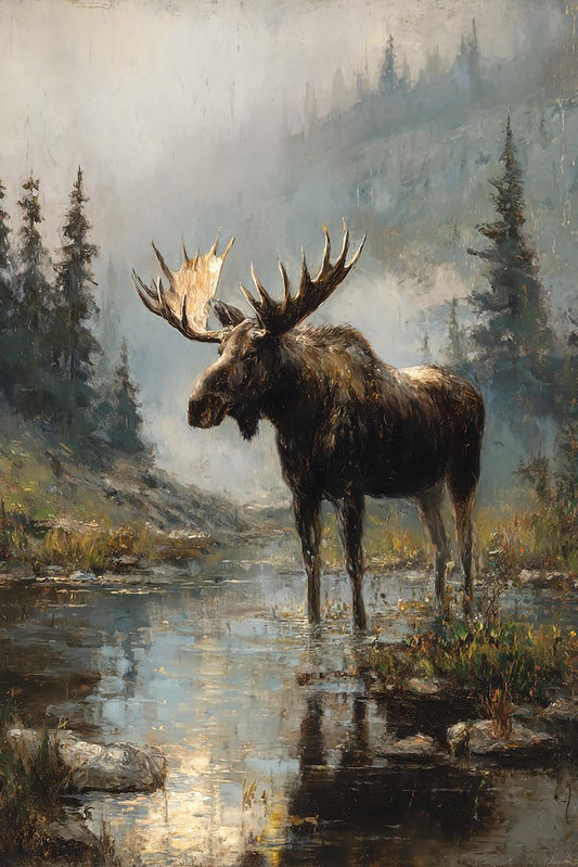 Majestic Animal – 3D Acrylic Wall Poster