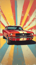 CAR – Premium 3D Acrylic Varnish Poster