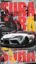 CAR – Premium 3D Acrylic Varnish Poster