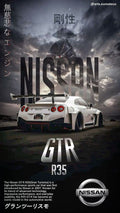 CAR – Premium 3D Acrylic Varnish Poster