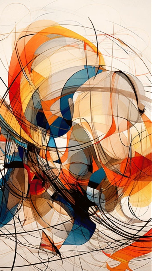 Majestic Abstract Art – 3D Acrylic Wall Poster