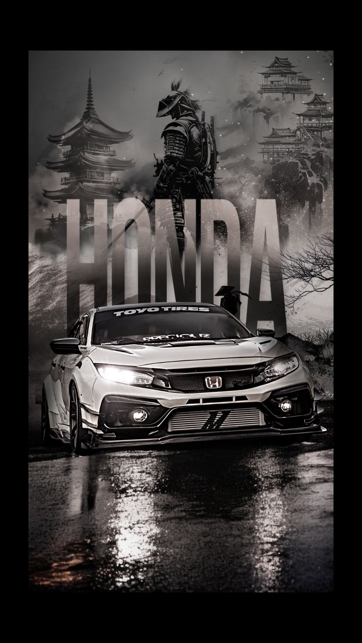CAR – Premium 3D Acrylic Varnish Poster