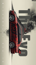 CAR – Premium 3D Acrylic Varnish Poster