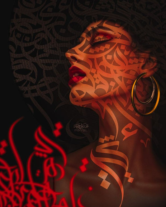 Girls Aesthetic Elegance | 3D Acrylic Wall Poster