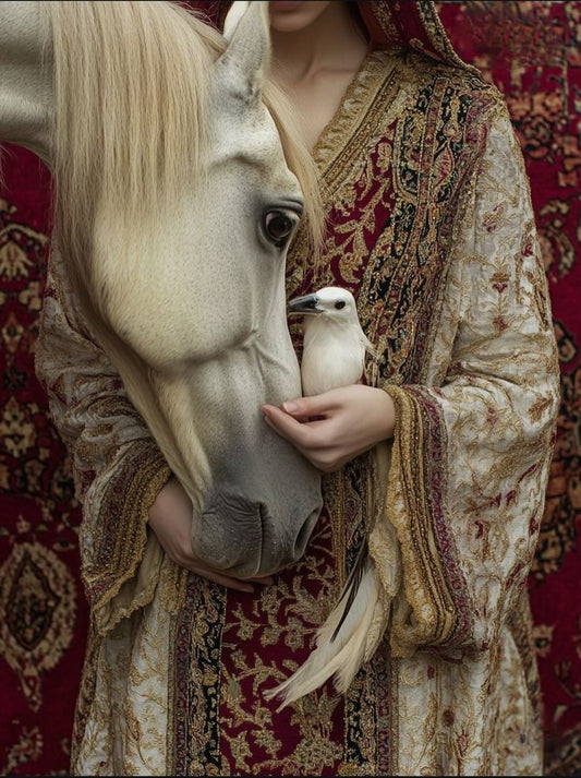 Girls Aesthetic Elegance | 3D Acrylic Wall Poster