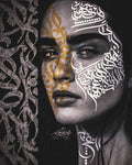 Girls Aesthetic Elegance | 3D Acrylic Wall Poster