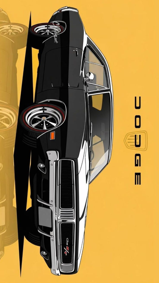 CAR – Premium 3D Acrylic Varnish Poster