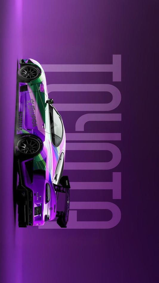 CAR – Premium 3D Acrylic Varnish Poster