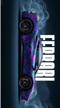 CAR – Premium 3D Acrylic Varnish Poster