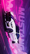 CAR – Premium 3D Acrylic Varnish Poster