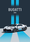 CAR – Premium 3D Acrylic Varnish Poster