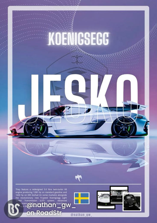 CAR – Premium 3D Acrylic Varnish Poster