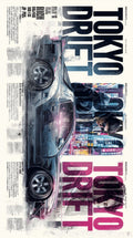 CAR – Premium 3D Acrylic Varnish Poster