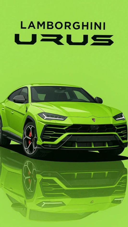 CAR – Premium 3D Acrylic Varnish Poster