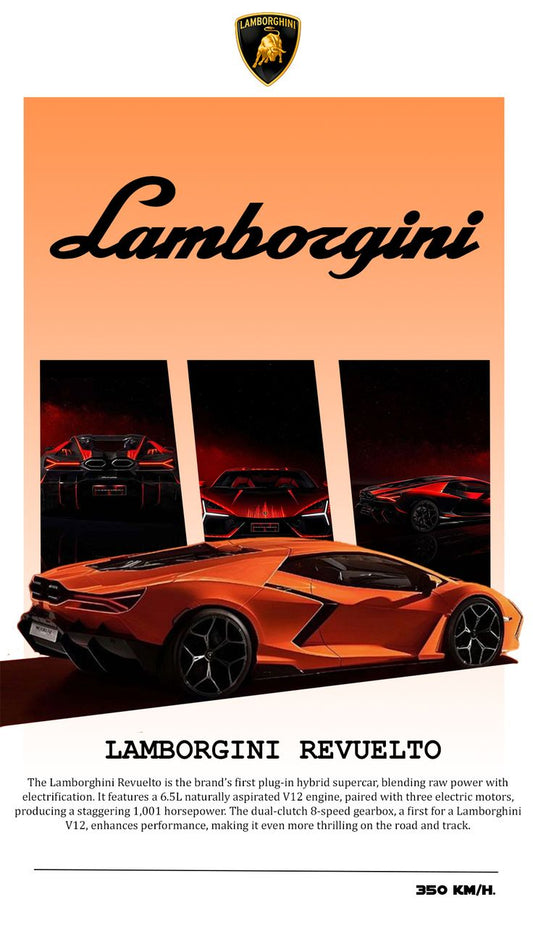 CAR – Premium 3D Acrylic Varnish Poster
