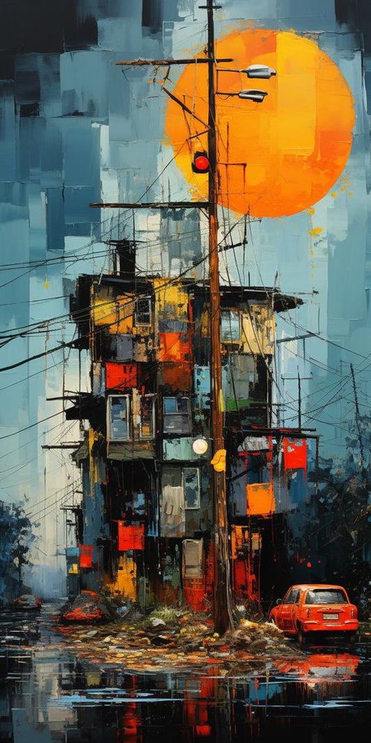 Majestic Abstract Art – 3D Acrylic Wall Poster