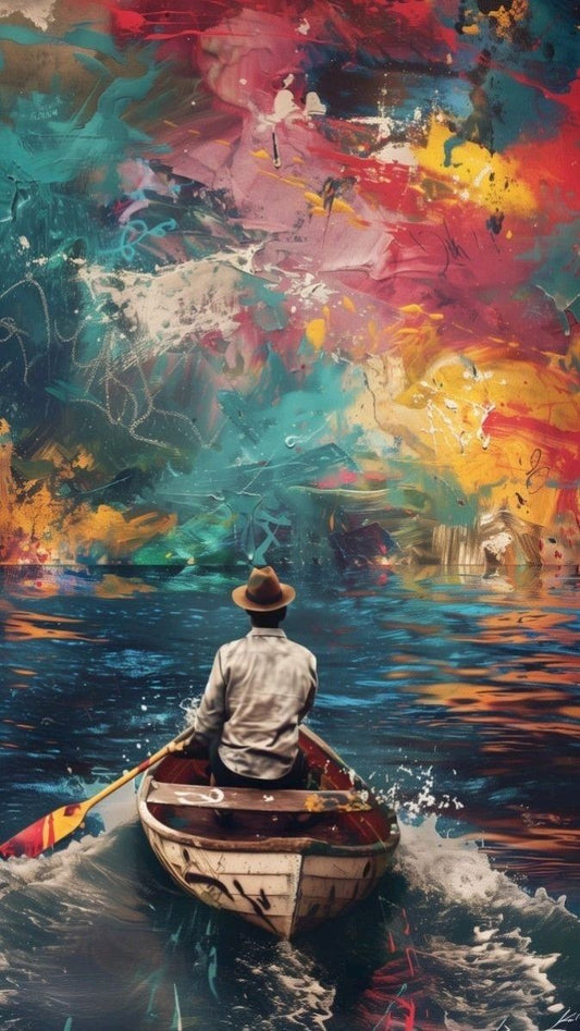 Majestic Abstract Art – 3D Acrylic Wall Poster