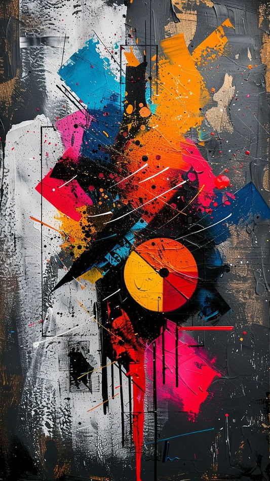 Majestic Abstract Art – 3D Acrylic Wall Poster