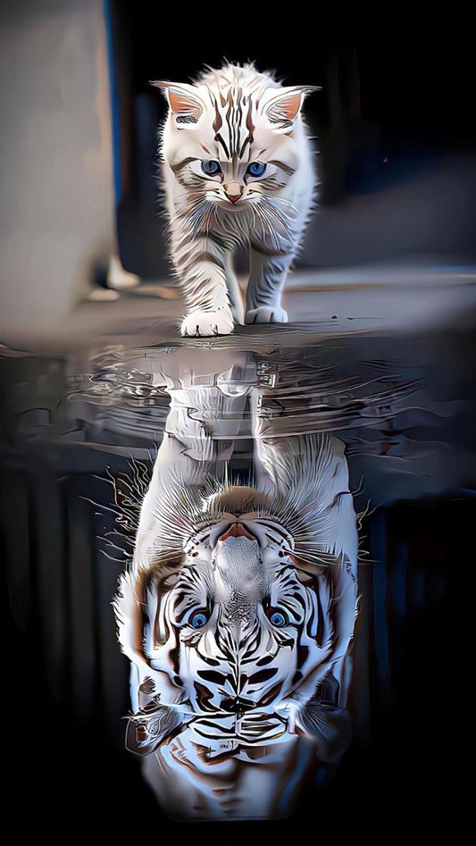 Majestic Animal – 3D Acrylic Wall Poster