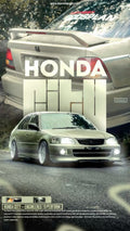 CAR – Premium 3D Acrylic Varnish Poster