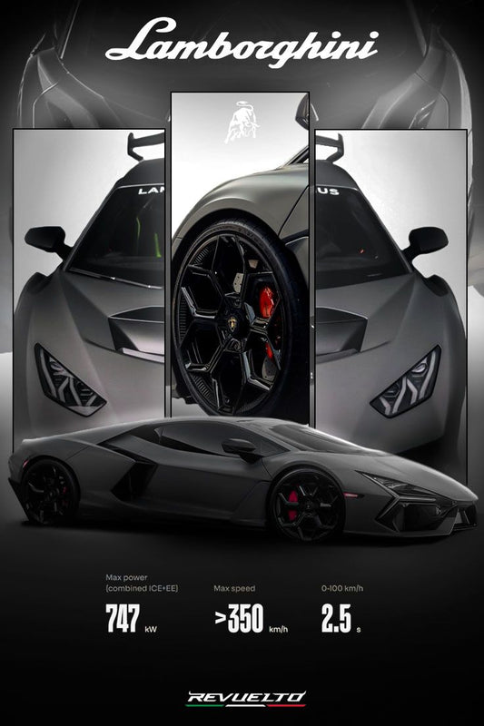 CAR – Premium 3D Acrylic Varnish Poster