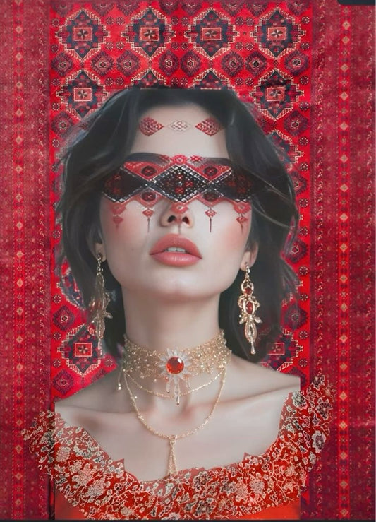 Girls Aesthetic Elegance | 3D Acrylic Wall Poster